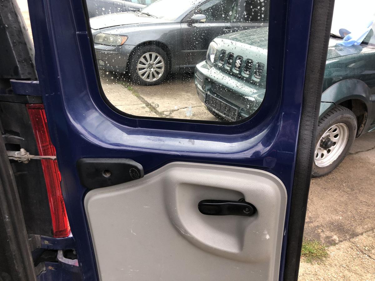 Dacia Logan MCV Hecktür rechts mit Scheibe OV61H Blue Marine