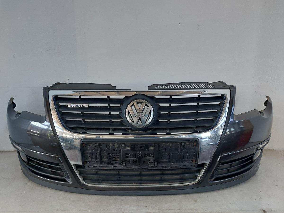 VW Passat 3C B6 Sto&szlig;f&auml;nger vorn Frontsch&uuml;rze Grill Nebel LC8Z Moccabrown