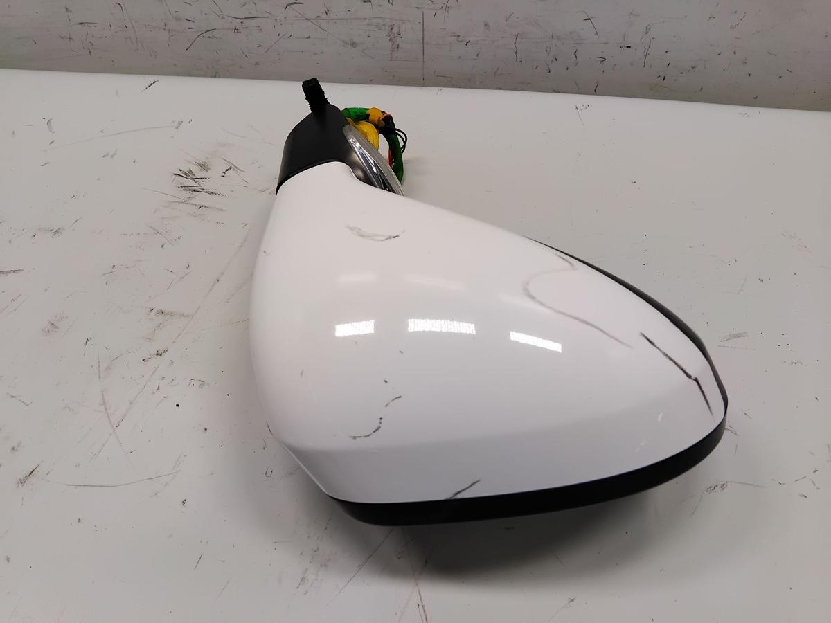 Peugeot 308 orig.Au&szlig;enspiegel rechts elektrisch&beheizt 6Pin+2Pin BJ2010 EWP Schneewei&szlig;