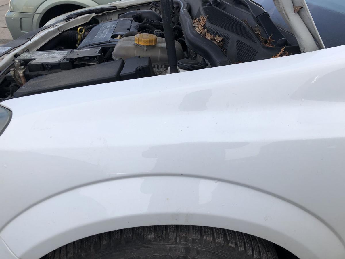 Opel Astra H GTC Kotfl&uuml;gel vorn links Fahrerseite 10U Casablancawei&szlig;