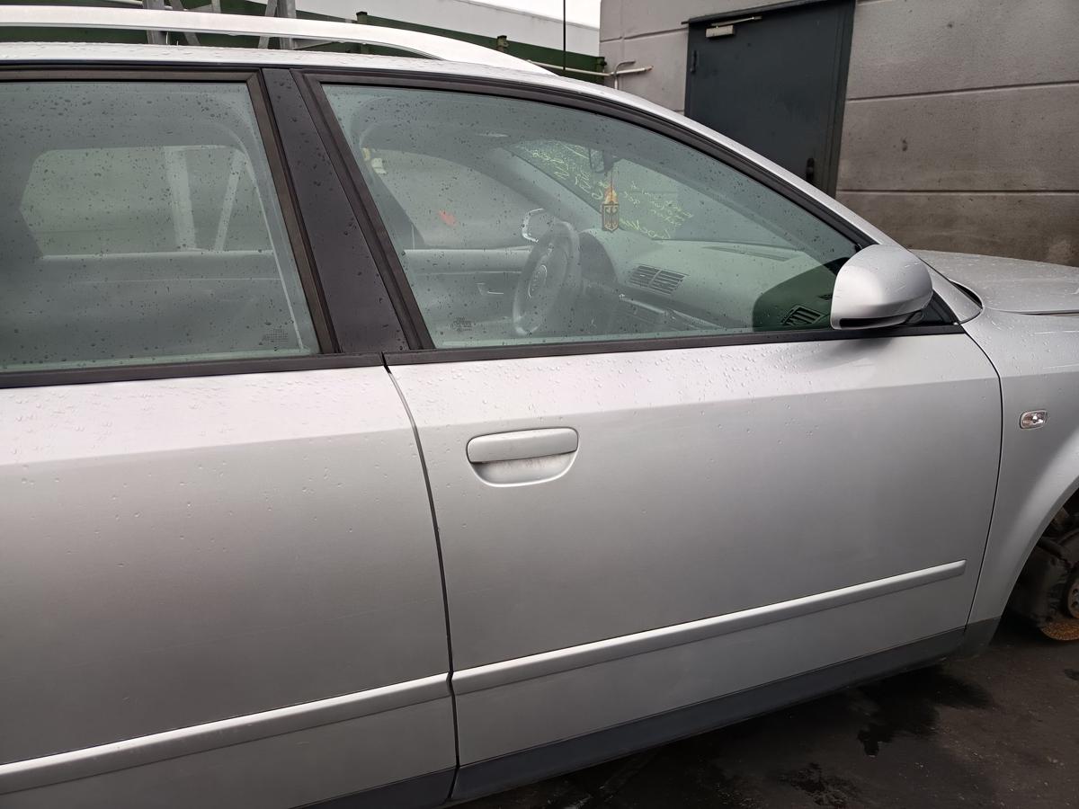 Audi A4 B6 original T&uuml;r vorne rechts LY7W Lichtsilber Metallic Baujahr 2002