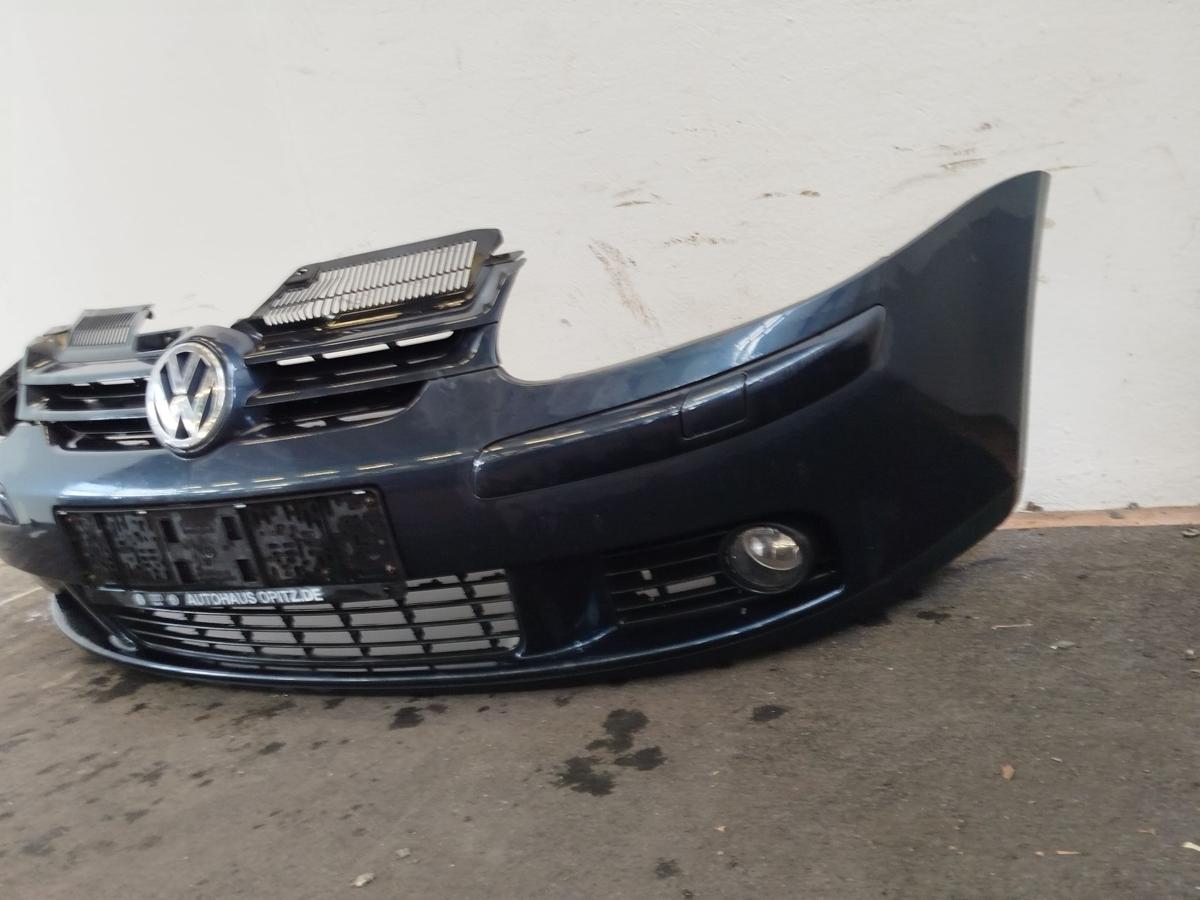 VW Golf 5 1K Stoßfänger vorn Frontstoßstange NSW SRA LC5F Bluegraphit Grill