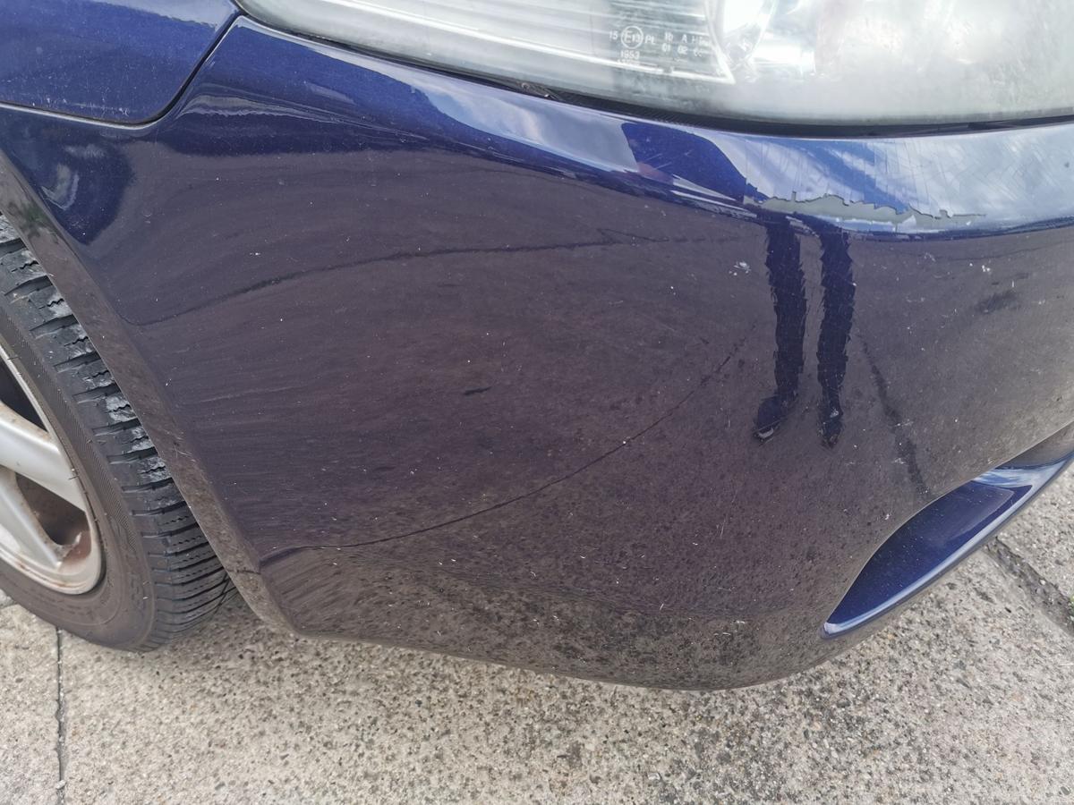 Honda Accord Tourer CM1 Stossstange Stossfänger Bumper vorn B502P Indigo Blue