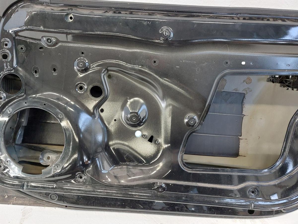 Audi A5 8T Coupe Tür vorn rechts 2 türer Rohbau Beifahrertür LZ9Y schwarz Delle