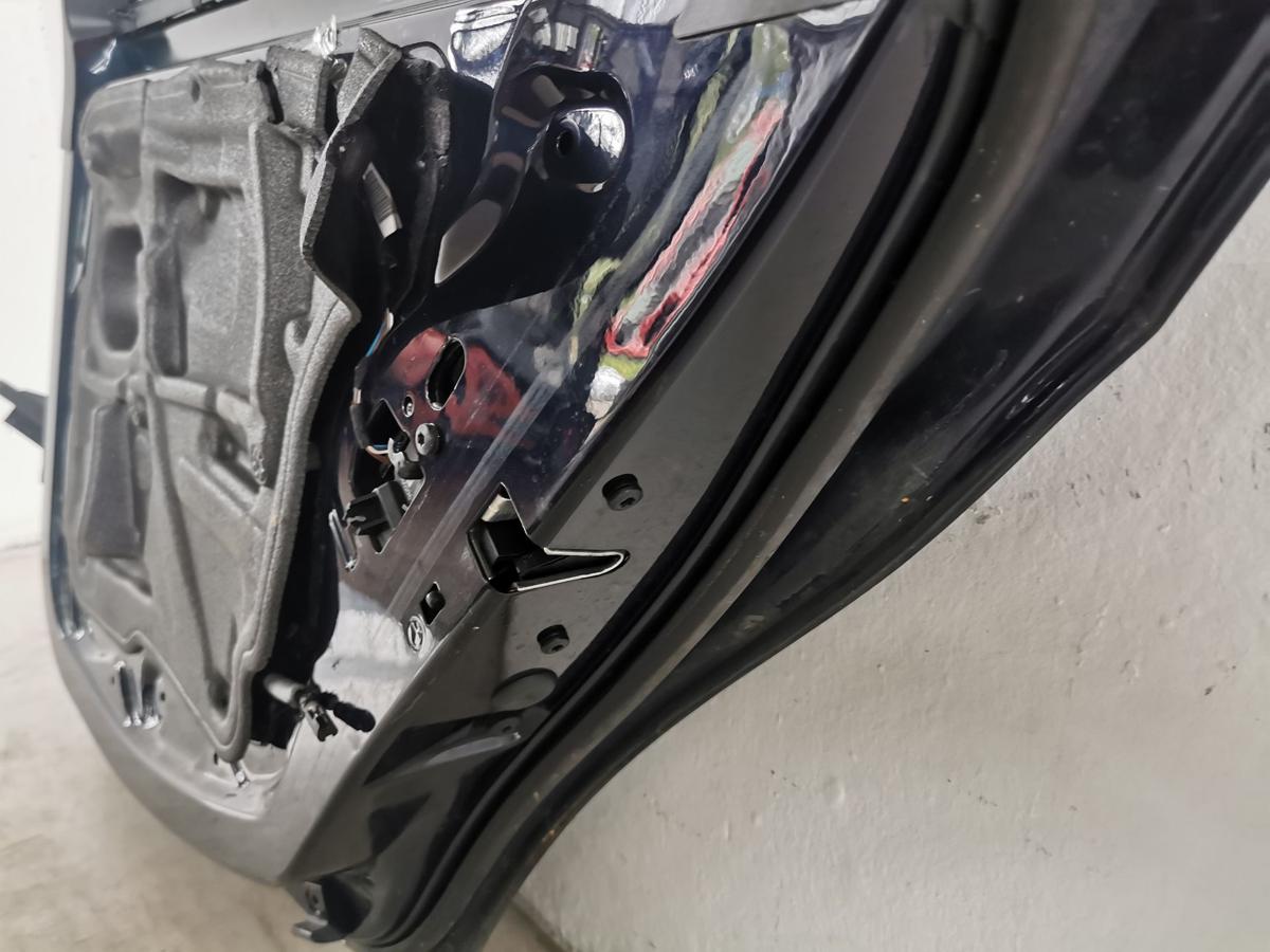 BMW 3er E90 T&uuml;r hinten rechts Fondt&uuml;r Limo A35 Monacoblau Metallic
