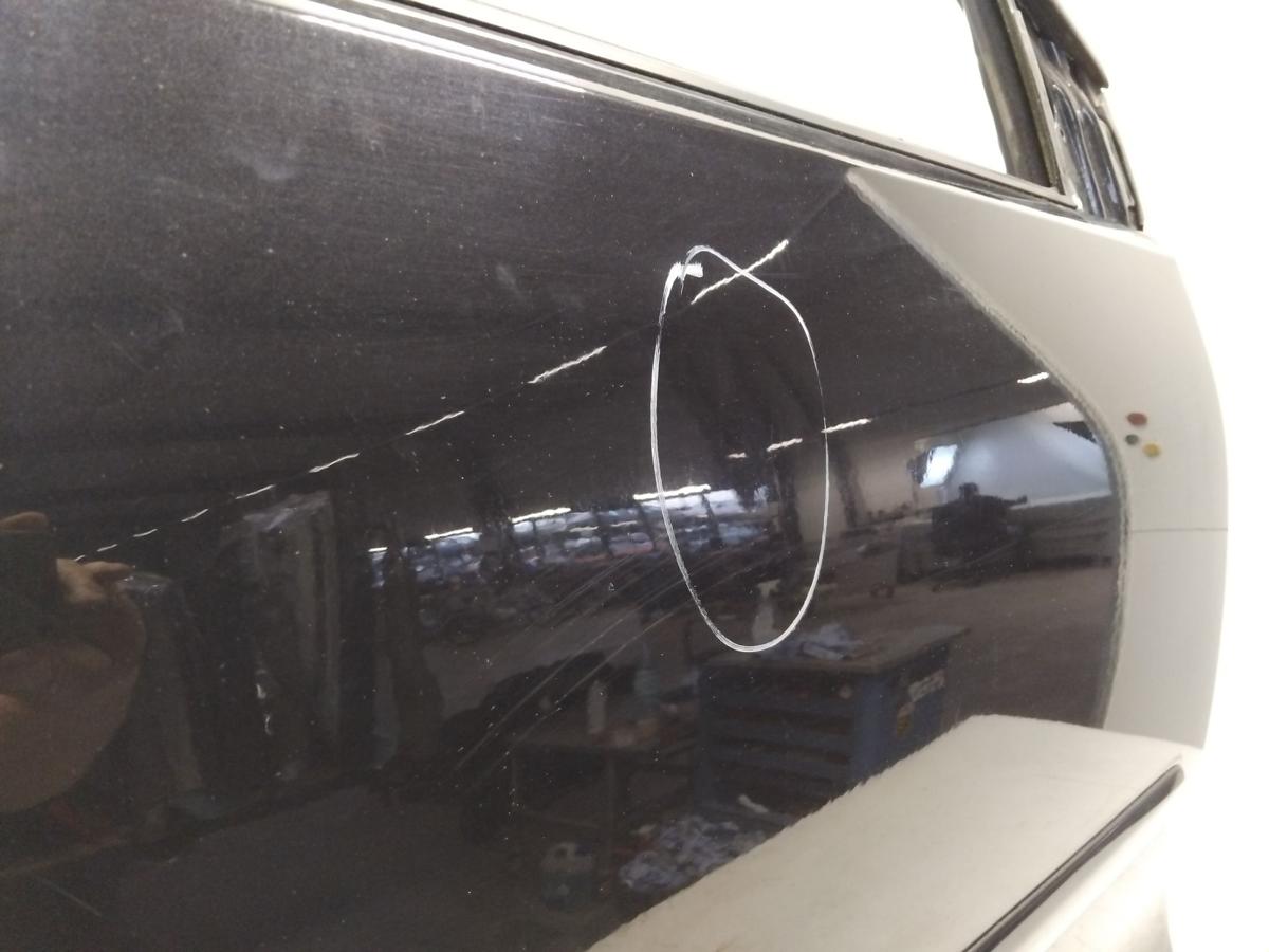 VW Polo 9N1 T&uuml;r vorn rechts Beifahrert&uuml;r LC9Z Black Magic Metallic 5t&uuml;rig BJ2001