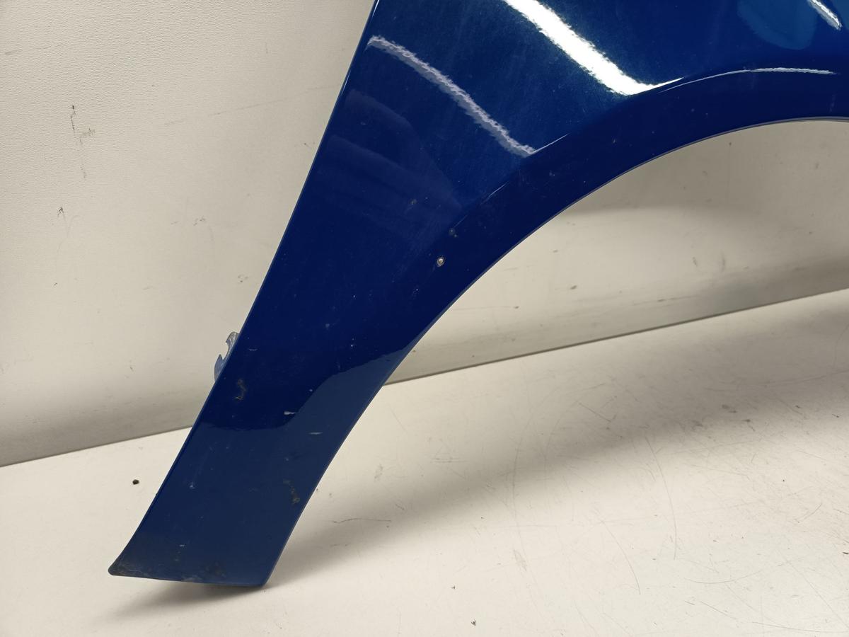 Skoda Fabia II 5J original Kotfl&uuml;gel rechts LF5K Dynamikblau Baujahr 2009