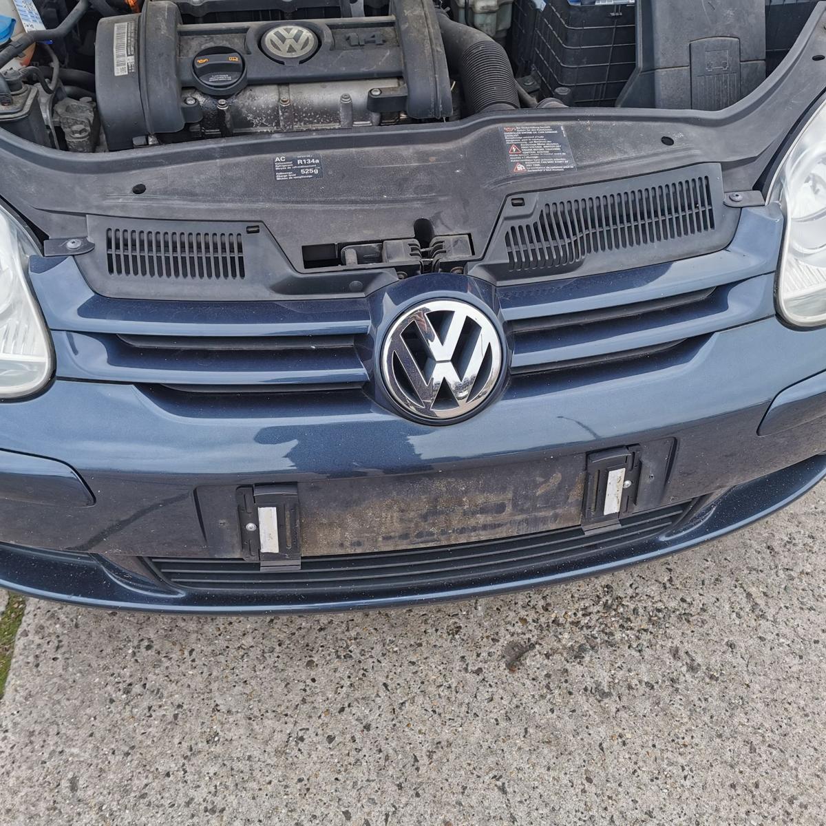 VW Golf V 5 1K Grill Kühlergrill Frontgrill mit Logo LC5F Bluegraphit Perl