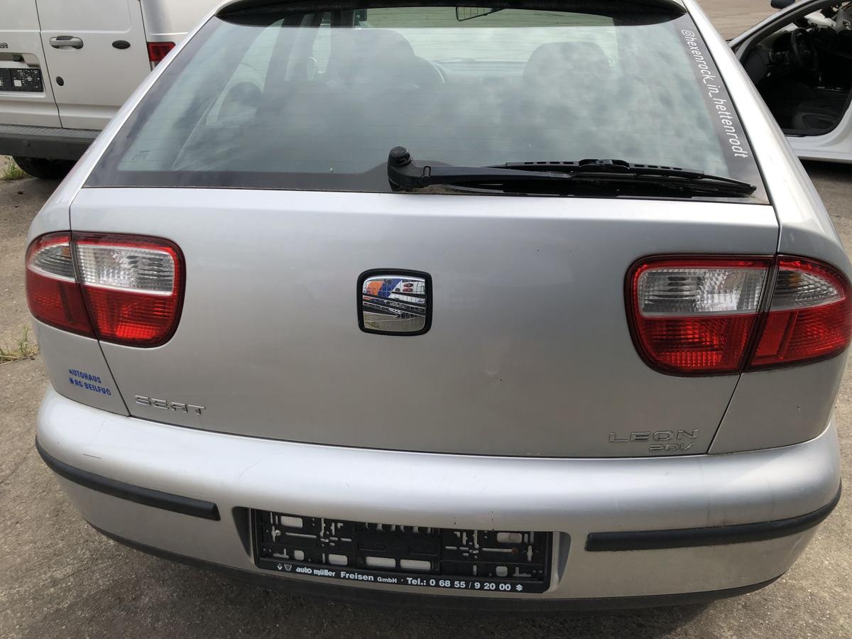 Seat Leon 1M Heckklappe mit Heckscheibe Rohbau Kofferklappe LS7N Gris Artico