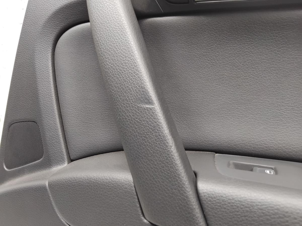 Audi Q7 4L original T&uuml;rverkleidung T&uuml;r hinten rechts BOSE Kunstleder Sonnenrollo