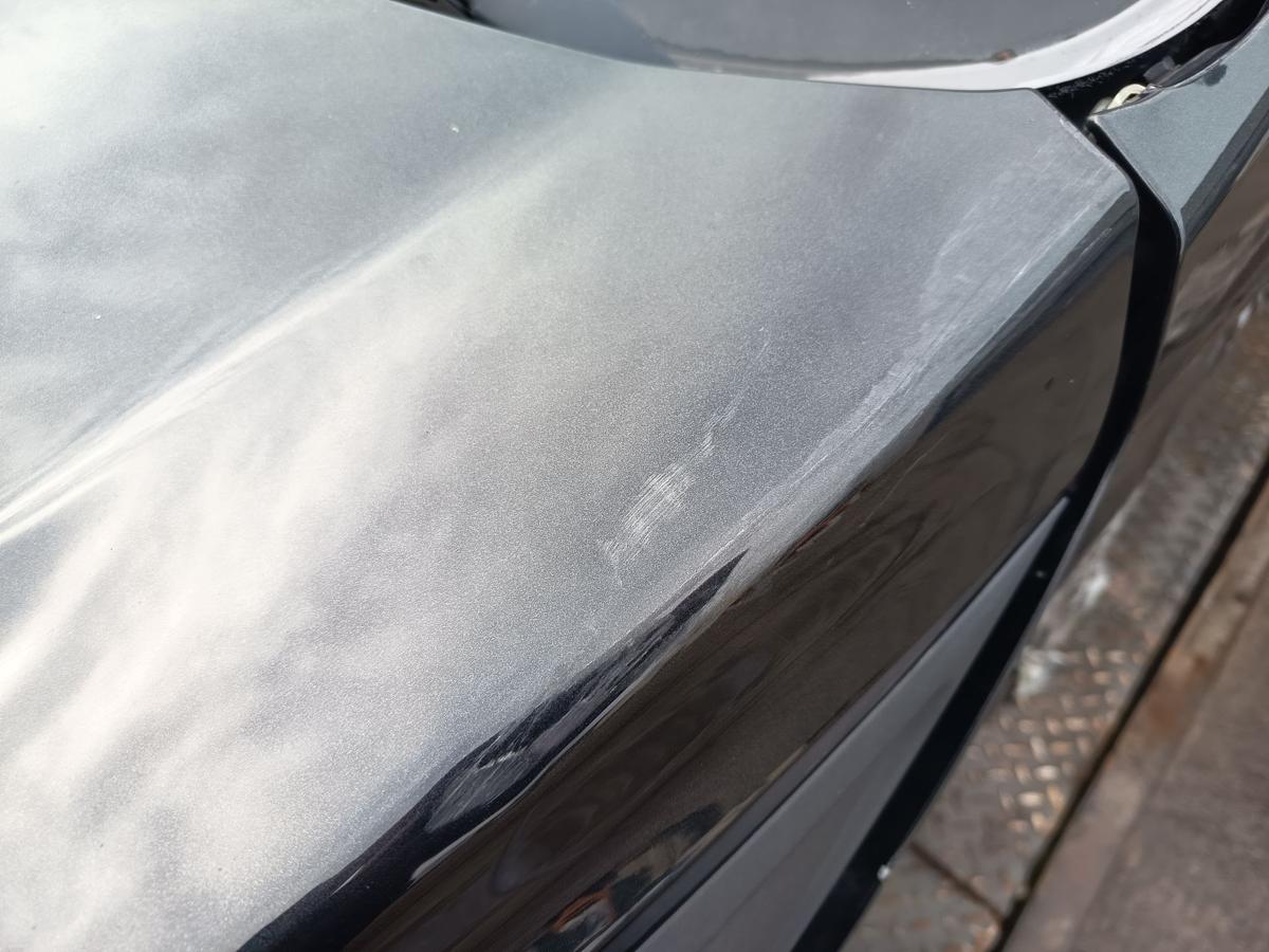 Chevrolet Spark M300 original Motorhaube Klappe Deckel vorn Front schwarz Bj2013