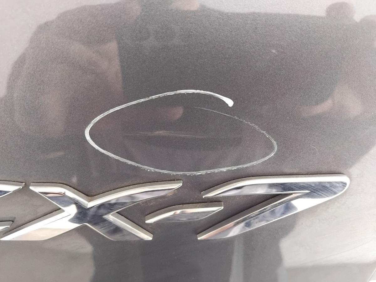 Mazda CX-7 ER Heckklappe graumetallic mit Heckscheibe abgedunkelt BJ2008