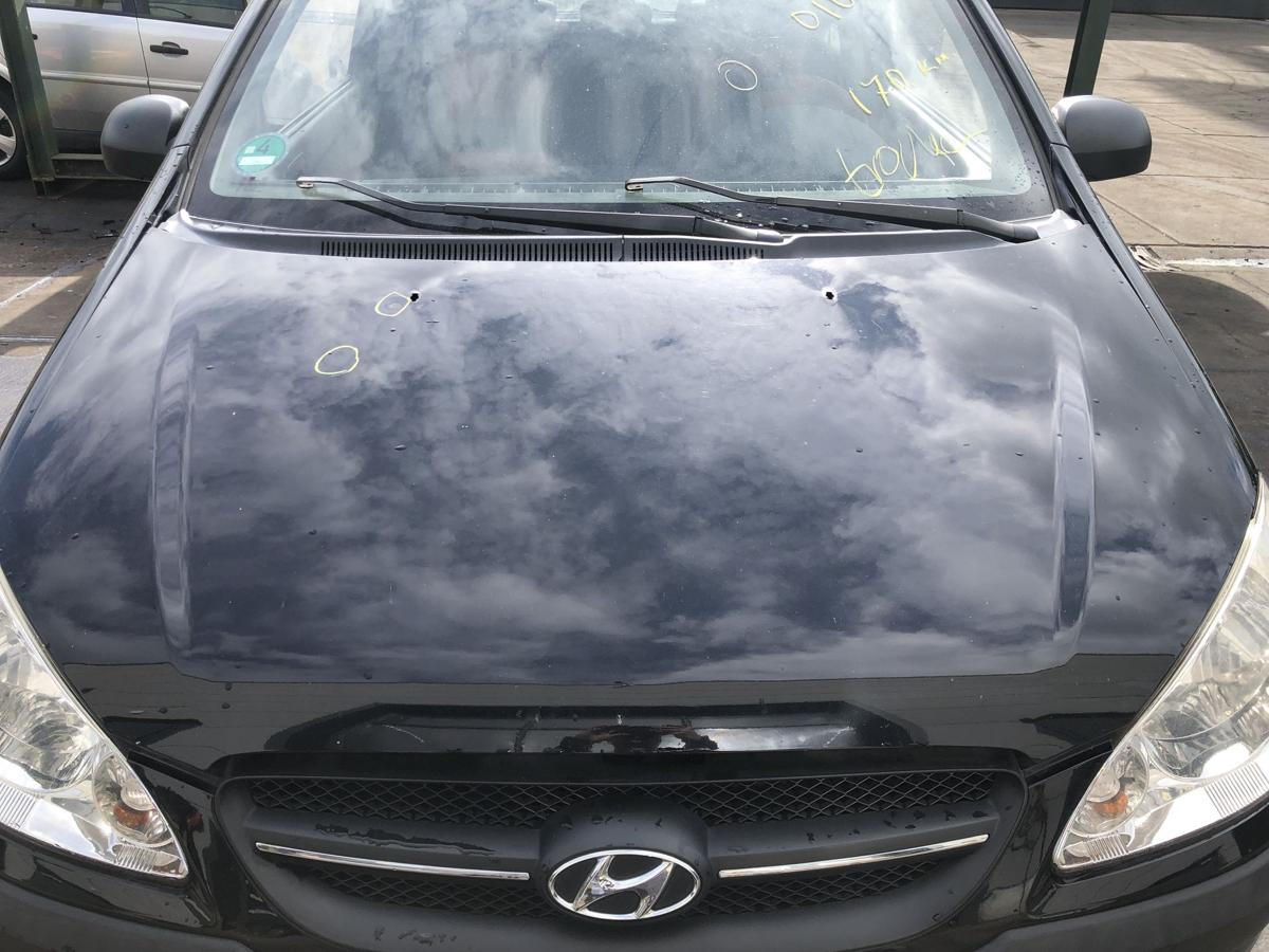 Hyundai Getz orig Motorhaube Klappe/Deckel vorn/Front EB Obsidianschwarz Bj 2008