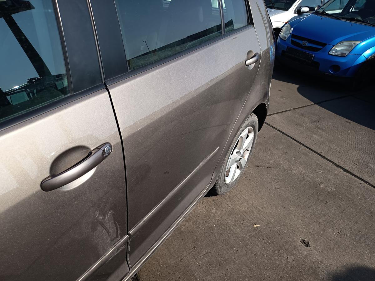 Golf Plus II original T&uuml;r hinten links Fond A8X Kaschmirbraun Bj 2009