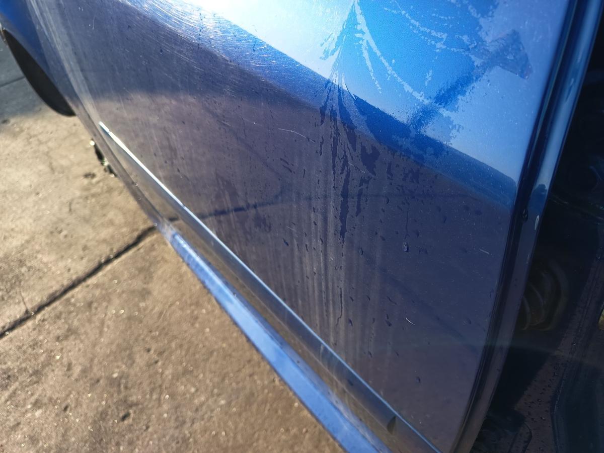 Peugeot 307 SW original T&uuml;r hinten rechts Fond EGE Chinablau Bj 2004