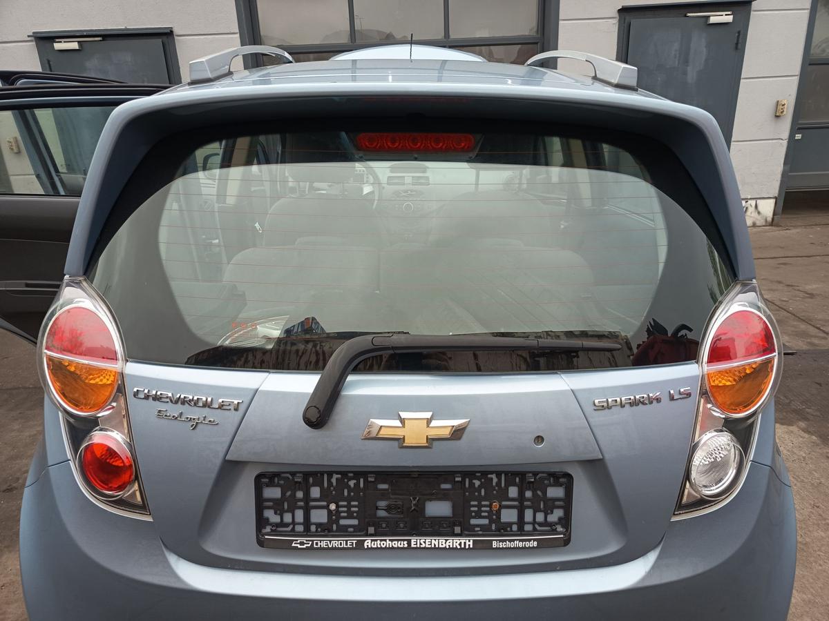 Chevrolet Spark M300 original Heckklappe mit Scheibe GCW Misty Lake Bj 2012