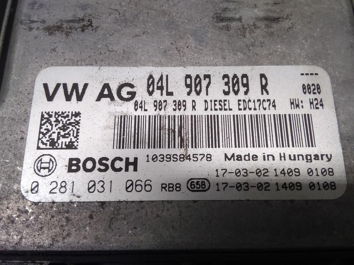 VW Passat 3G B8 Motorsteuerger&auml;t 2.0TDI 110kw CRLB 0281031066 Bj.2017
