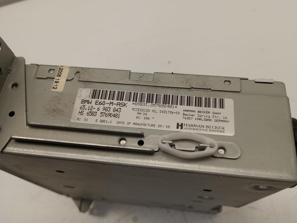 BMW 5er E60 original CD Radio Autoradio Bj 2005