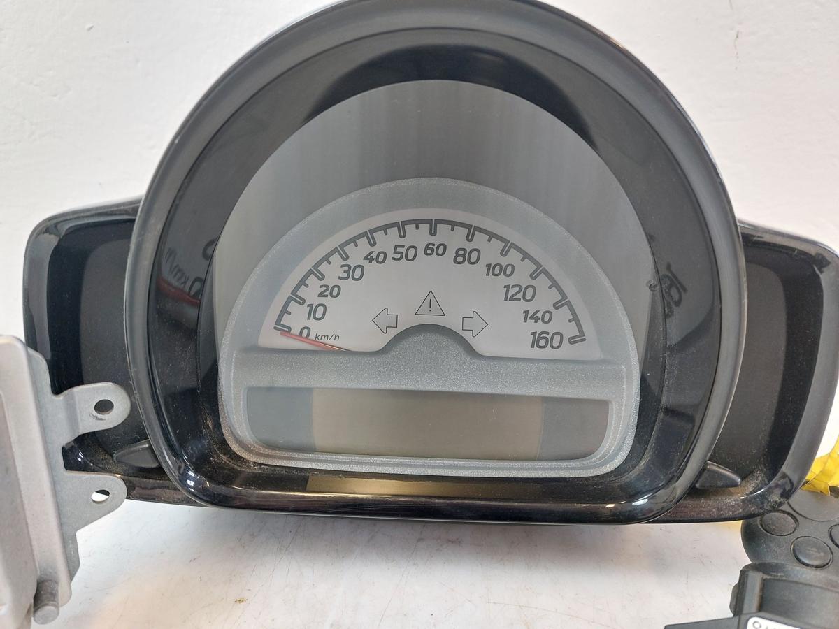 Smart 451 fortwo Kombiinstrument Tacho Motorsteuergerät Technikpaket Schlüssel