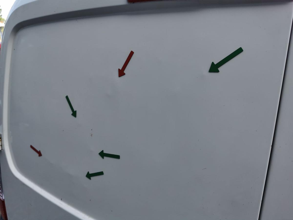 Peugeot Bipper A Heckflügeltür Flügeltür hinten rechts EWP WEISS BANQUISE TEXT