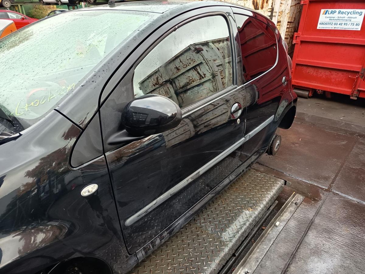 Citroen C1 original Tür vorn links Fahrer EXZ Schwarz Bj 2013