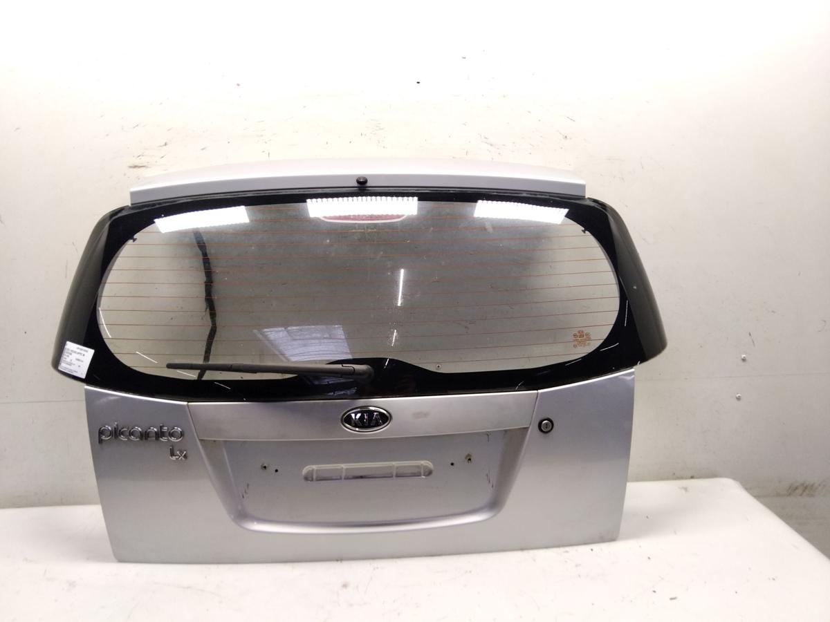 Kia Picanto BA Heckklappe silber mit Heckscheibe Bj.2006
