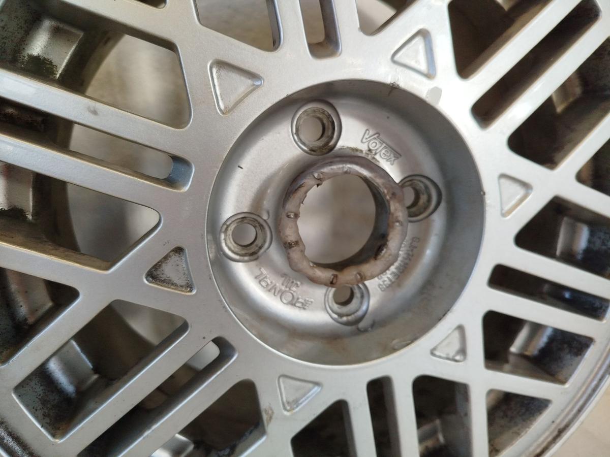 VW Golf 1 Jetta Satz Alufelgen Ronal Votex 6x14 ET38 OEM Felge 4x100