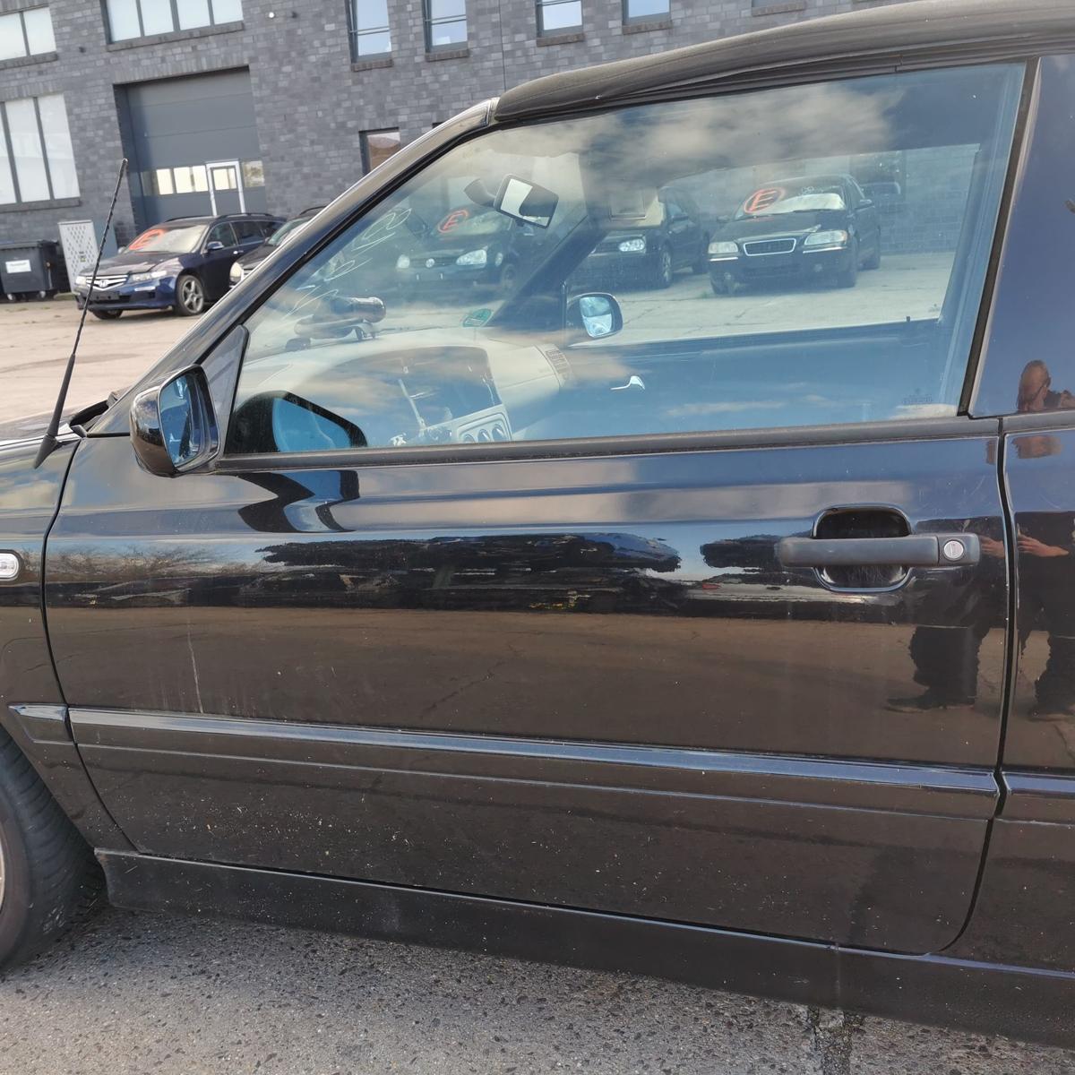 VW Golf 3 4 Cabriolet 1E Fahrertür Tür Autotür vorn links schwarz ab Bj 1998