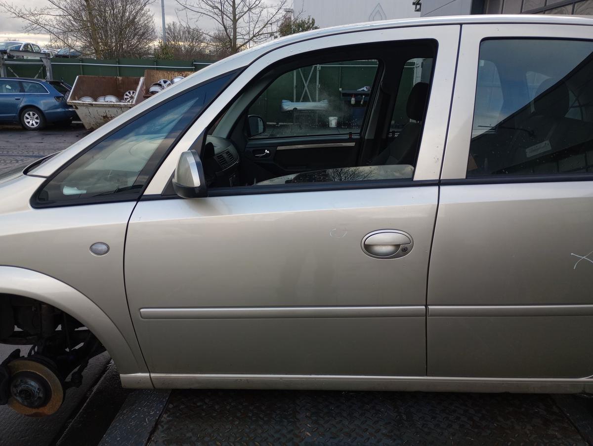 Opel Meriva A original Tür vorn links Fahrer Z40M Champagnersilber Bj 2008