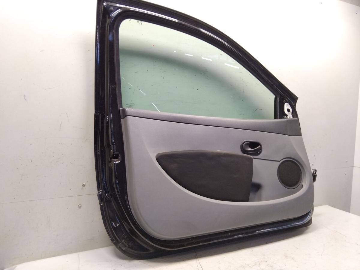 Renault Clio 3 Tür vorn links Fahrertür 3-Türer schwarzmetallic NV676 Bj.2006