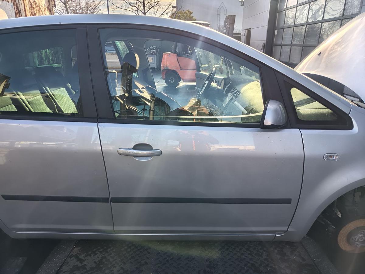 Ford Focus C-Max original T&uuml;r vorn rechts Beifahrer Polarsilber Bj 2006