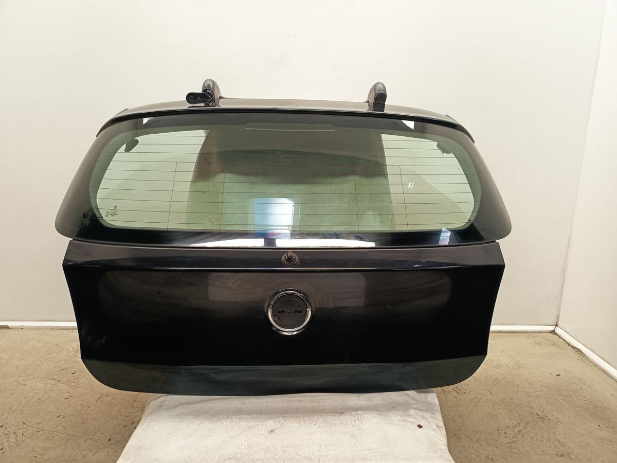 BMW 1er E81 Bj 2008 Facelift original Heckklappe mit Scheibe 475 Blacksapphire