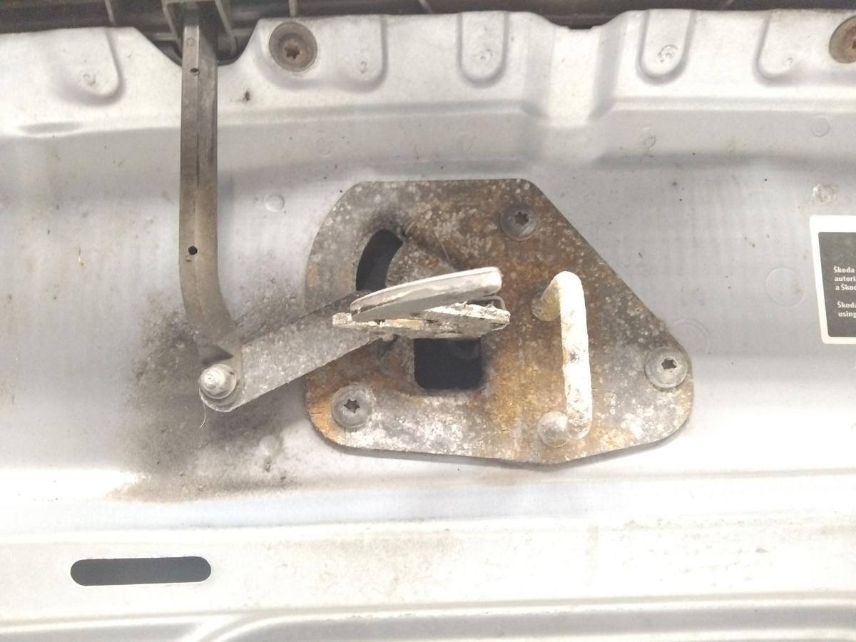 Skoda Fabia 1 6Y original Motorhaube stonegreymetallic 9151 Bj.2006