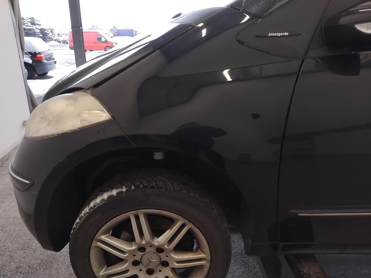 Mercedes A-Klasse W169 orig Kotfl&uuml;gel vorn links 160 Tropenschwarz BJ2004