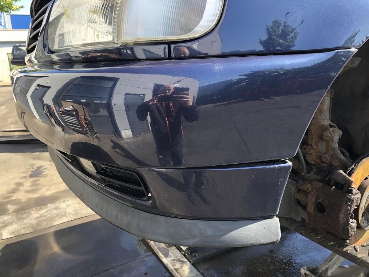 VW Polo 6N1 original Stoßstange Fänger vorn/Front komplett N5Y Windsorblau Bj 97