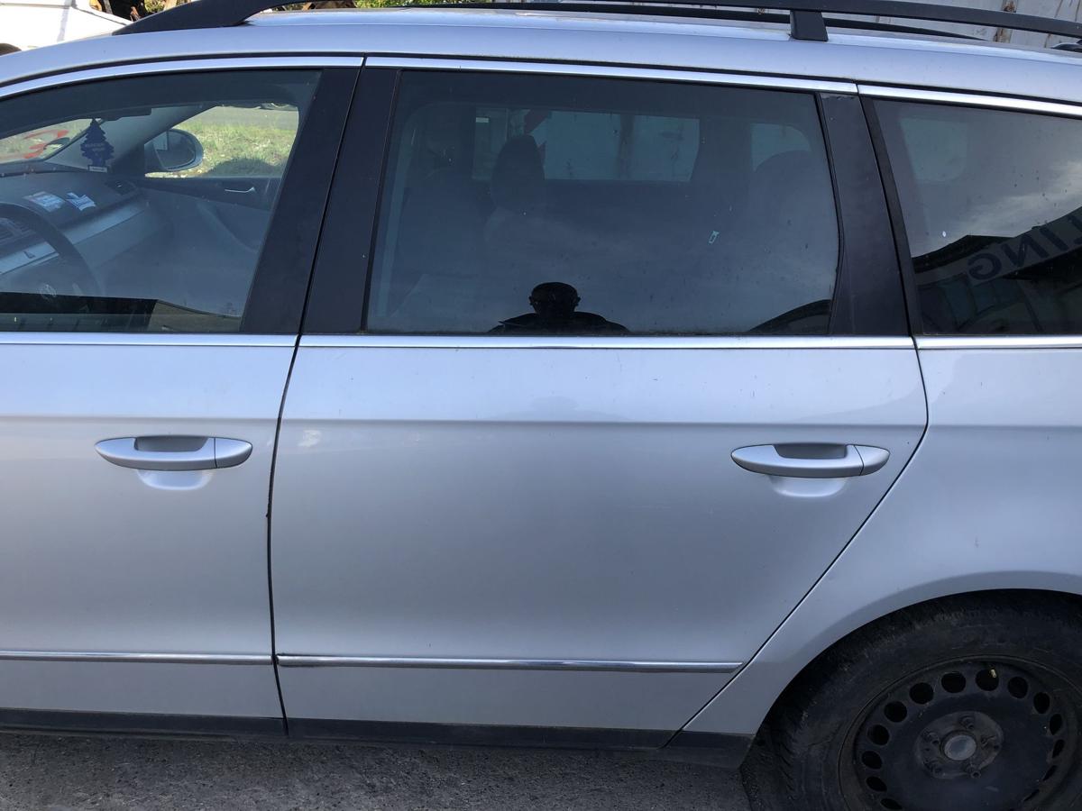 VW Passat 3C B6 T&uuml;r hinten links Variant Fondt&uuml;r Rohbau LA7W Reflexsilber Met