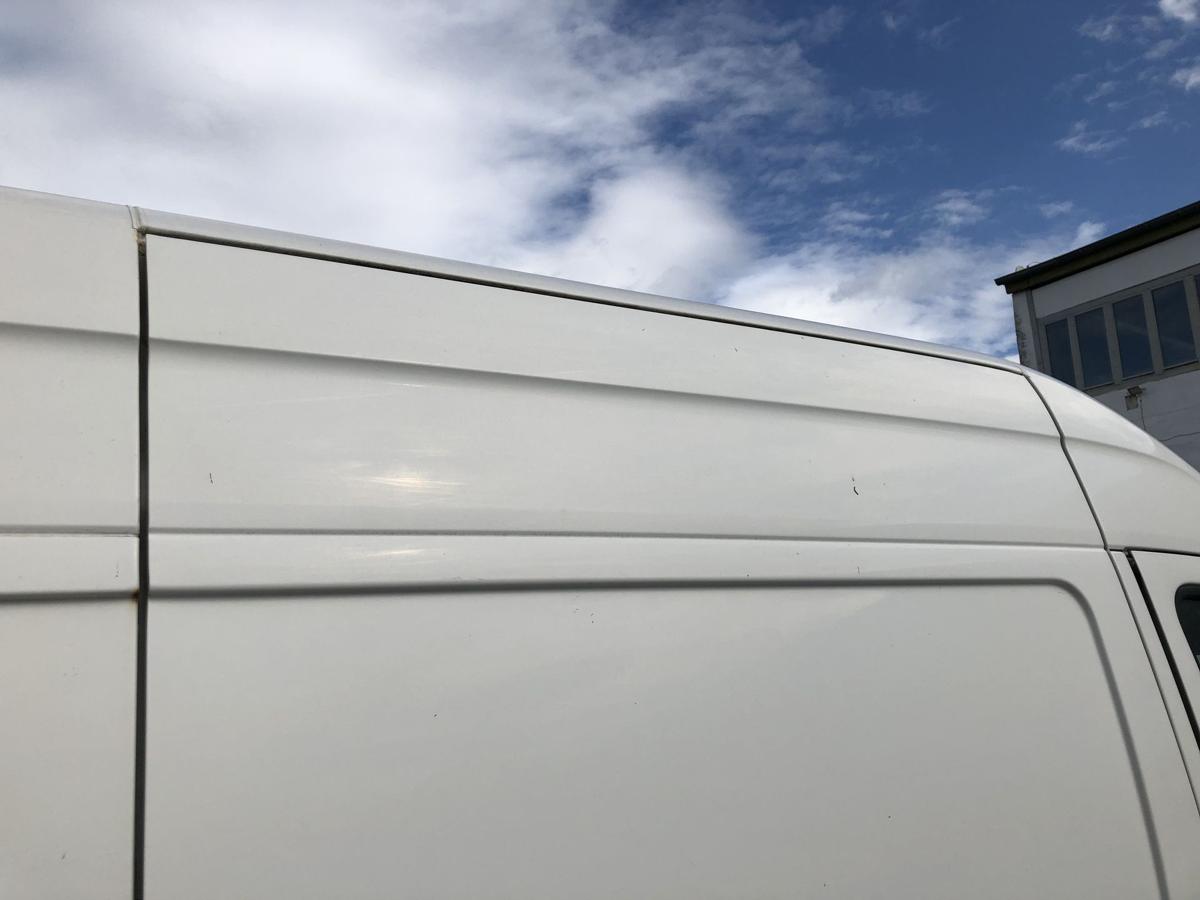 VW Crafter 35 2E Kasten Schiebetür rechts ohne Scheibe Hochdach LB9A weiss