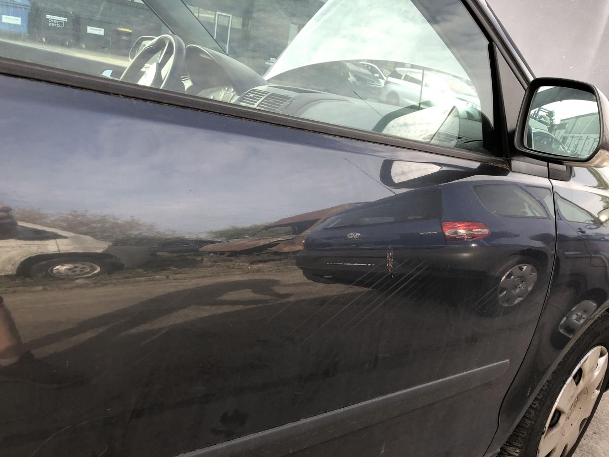 VW Polo 9N3 T&uuml;r vorn rechts Beifahrert&uuml;r im Rohbau auch 9N1 3-t&uuml;rig LC7V grau