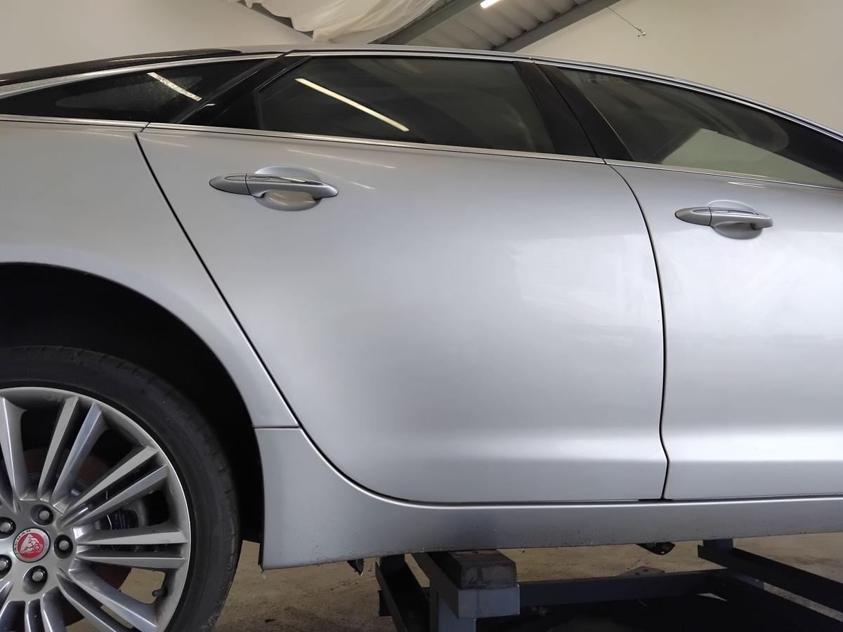 Jaguar XJ X351 original Tür hinten rechts rhodiumsilbermetallic MEN BJ2011