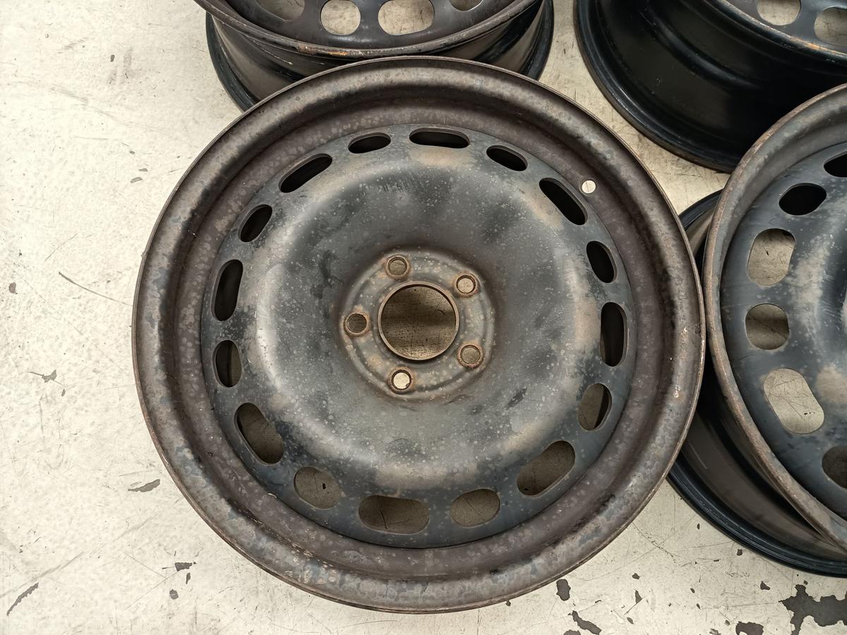Citroen C5 II original Stahlfelgen Stahlfelgensatz 7x16 ET32 Baujahr 2009