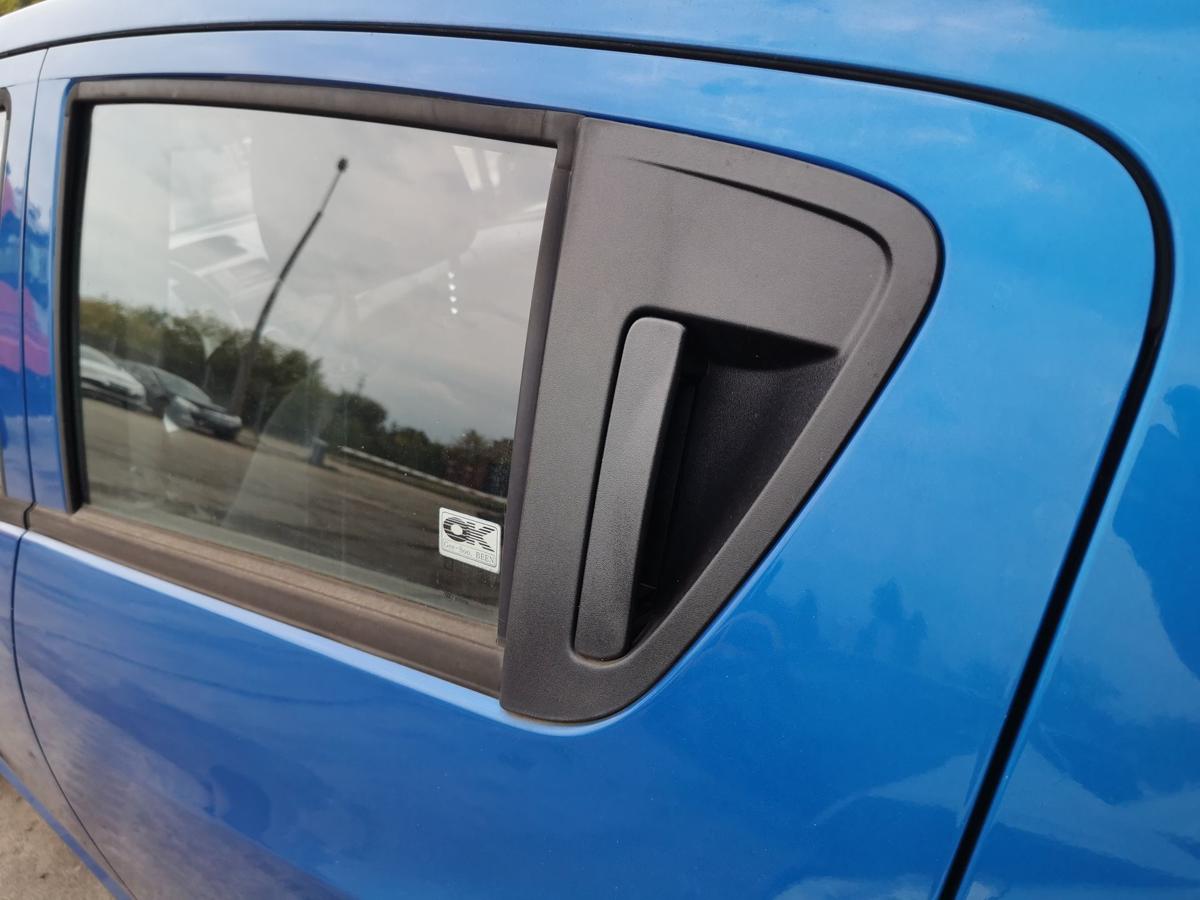 Chevrolet Spark M300 Tür Autotür Rohbau Fondtür hinten links GCT Moroccan Blue