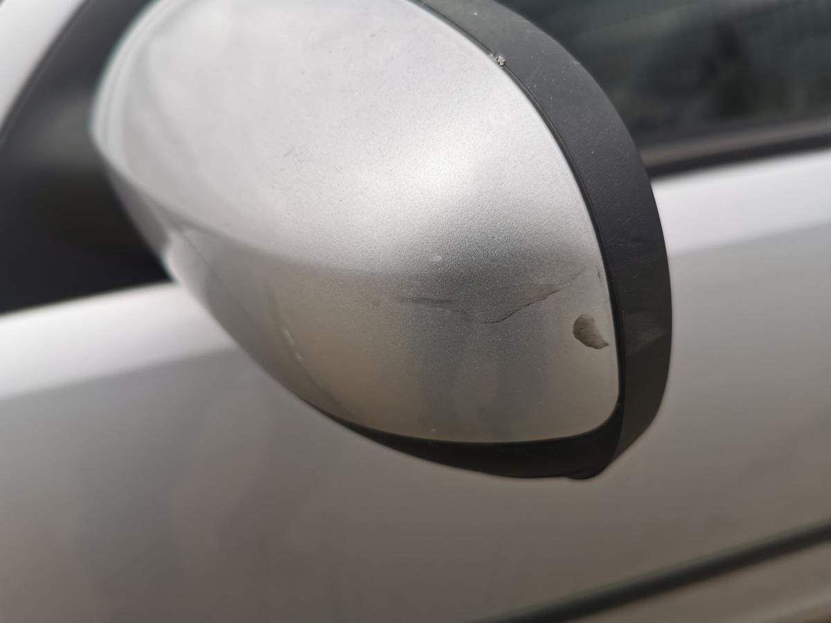 Opel Corsa C Aussenspiegel R&uuml;ckspiegel Spiegel links elektr Z157 Starsilber III