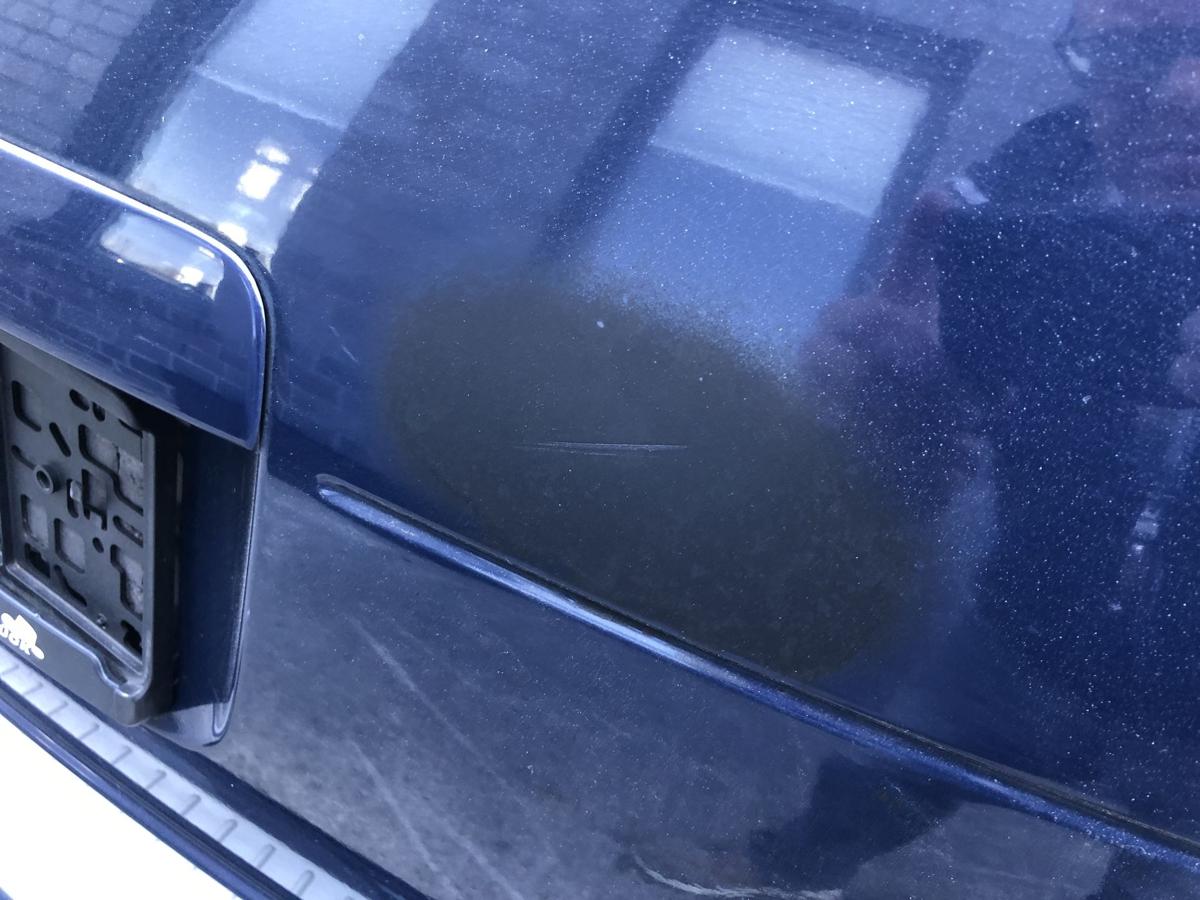 Ford C Max DM2 ab 07 Heckklappe mit Scheibe im Rohbau Blazer Blau Kofferklappe