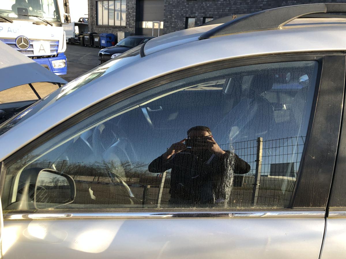 Chevrolet Captiva KLAC T&uuml;rschiebe Seitenscheibe vorn links Colorglas