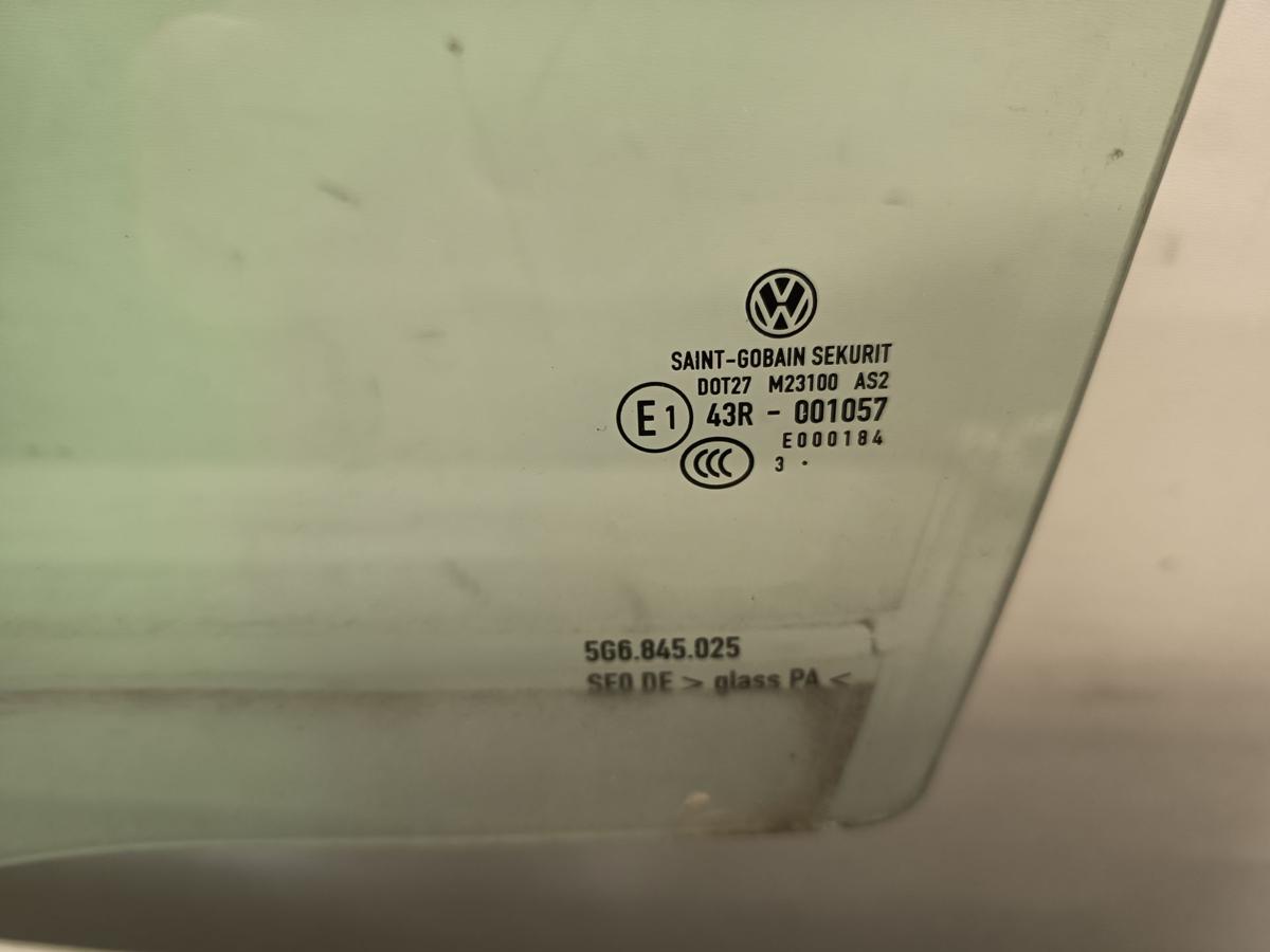 VW Golf VII original T&uuml;rscheibe hinten links Fond Limo Bj 2015