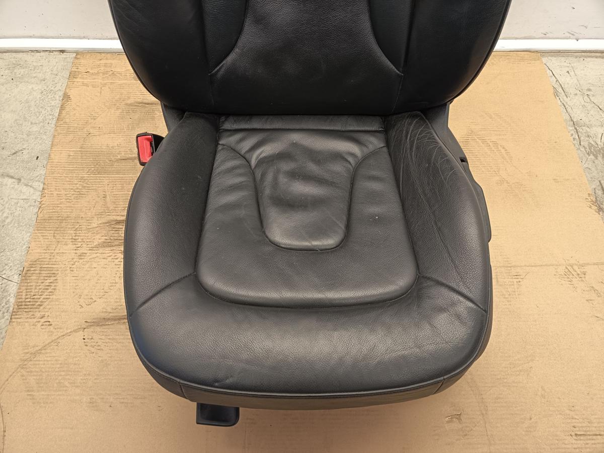 Audi A4 B8 8K original Beifahrersitz vorn rechts Leder Sitzheizung schwarz Bj 08