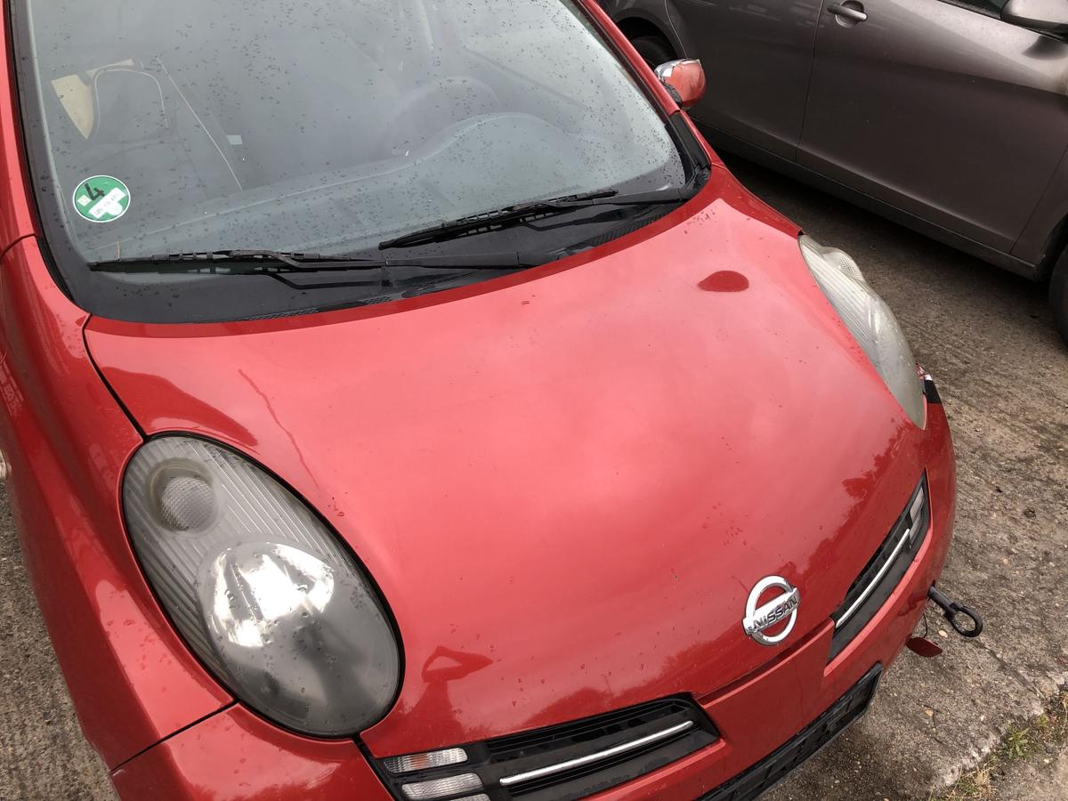 Nissan Micra K12 Motorhaube Haube Klappe Deckel vorn A32 Emotion Red