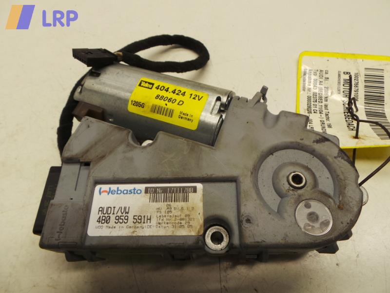 Audi A4 8E B7 BJ2006 Motor Schiebedach 4B0959591H 404424 VALEO WEBASTO