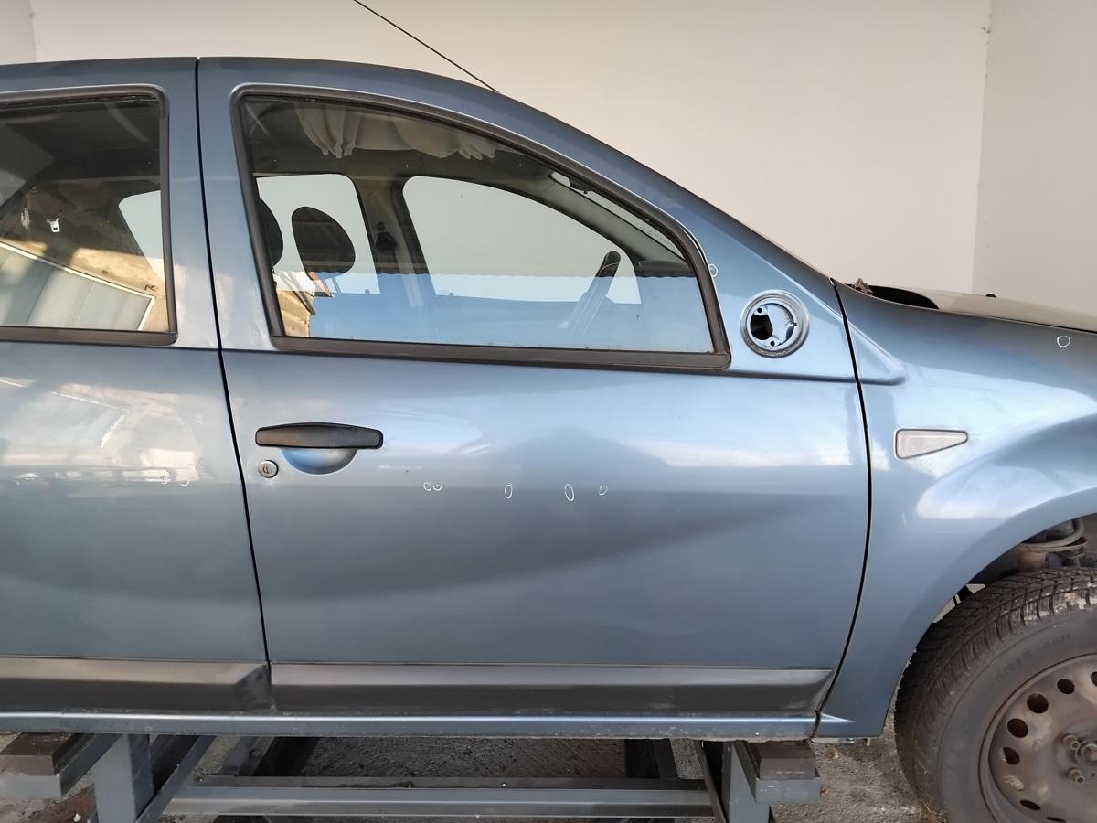 Dacia Sandero 1 Tür vorn rechts Beifahrertür blaumetallic TERNF BJ2009