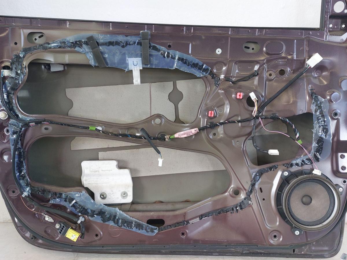 Toyota IQ Typ AJ T&uuml;r vorn links Fahrert&uuml;r im Rohbau 9AH Deep Amethyst Perleffekt